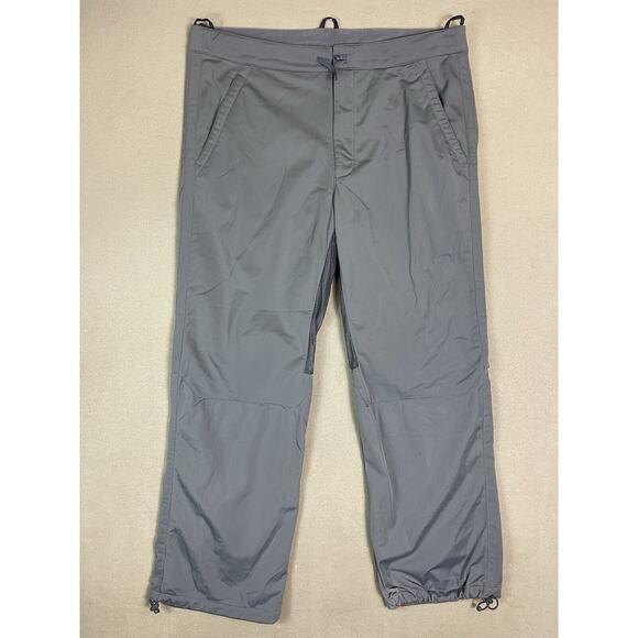 Helly Hansen Pants Mens Extra Large Gray Lined Vented Outdoor Hiking Camping